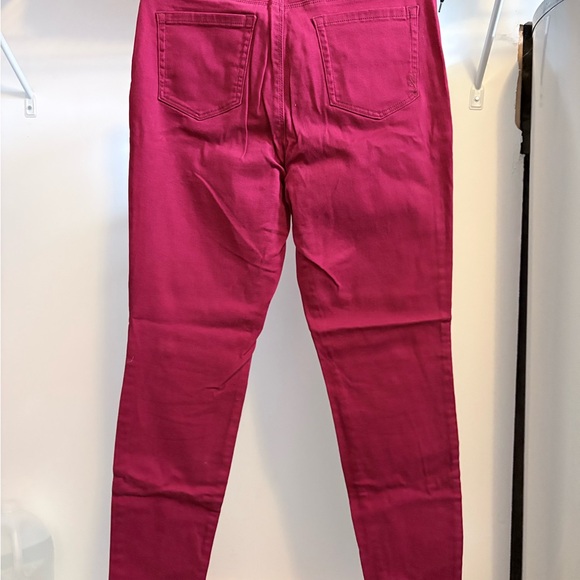 Style & Co. Curvy Skinny Jeans - Raspberry - Picture 2 of 7